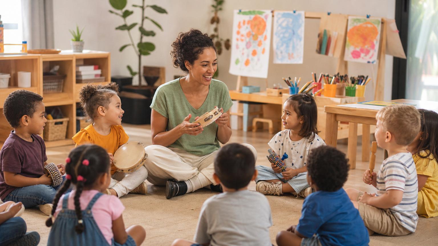 Imagem de destaque do curso EDUCAÇÃO INFANTIL: ARTE E MÚSICA