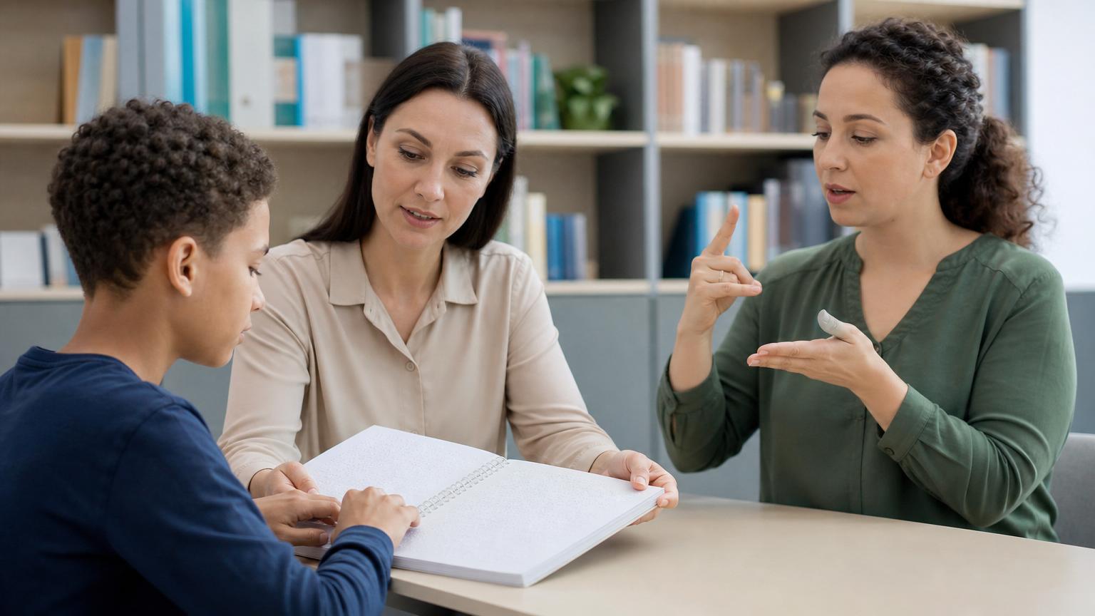 Imagem de destaque do curso Ensino de Braille e Libras
