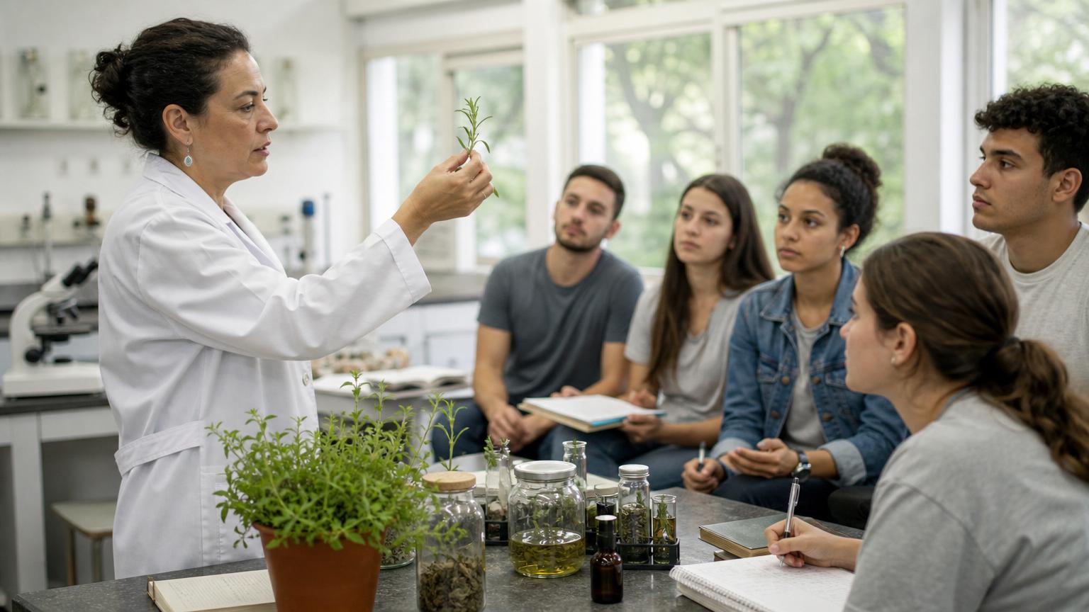 Imagem de destaque do curso Docência do Ensino de Fitoterapia - Pós-Graduação