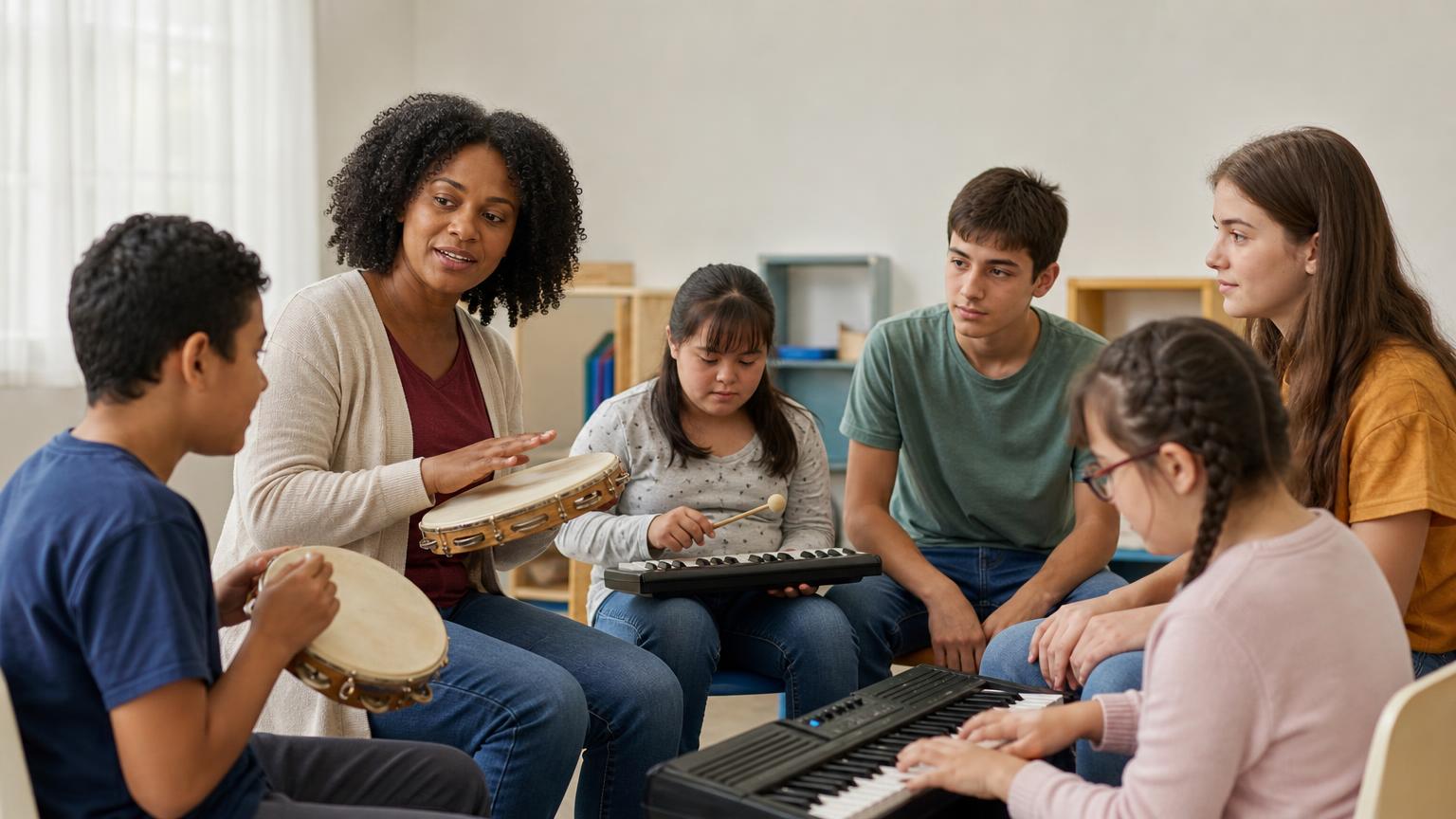 Imagem de destaque do curso Educação Especial e Musical