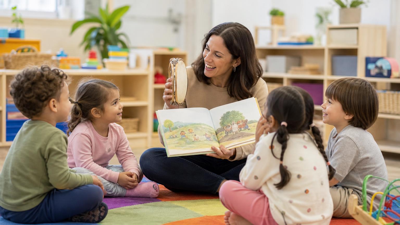 Imagem de destaque do curso Contação de Histórias e Musicalização na Educação Infantil